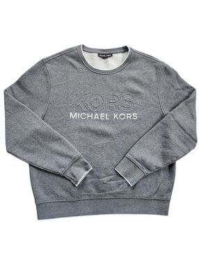 Michael Kors Logo Crewneck Sweatshirt – Grey – Size XL